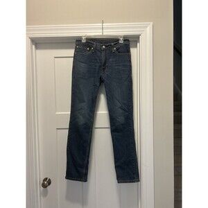 Levis 511 Jeans Mens Size 32x32 Blue Denim Slim Fit Stretch Tapered Leg Classic